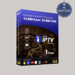 MEGA IPTV Server 6 MONTHS SUBSCRIPTION