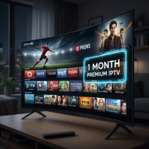 1 Month IPTV Subscription