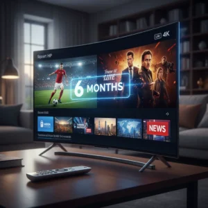 6 Months IPTV Subscription